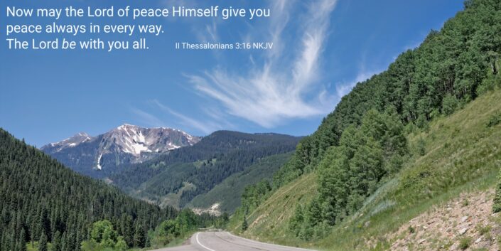 II Thessalonians 3:16